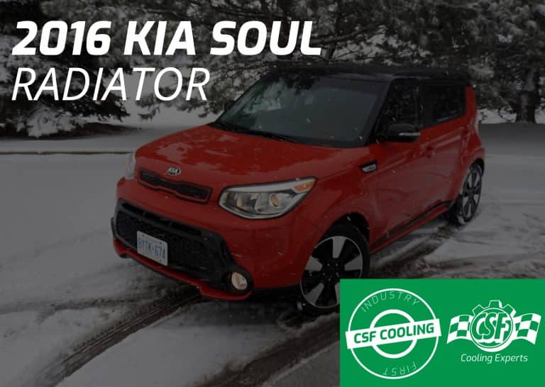 2016 Kia Soul Radiator