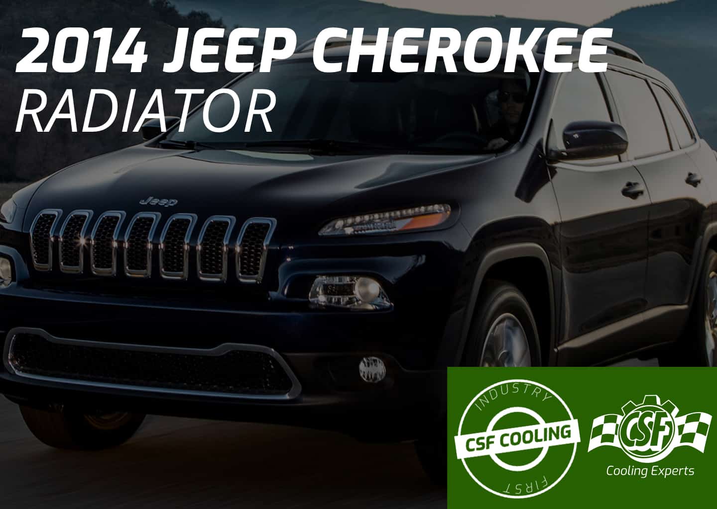 2014 Jeep Cherokee Radiator
