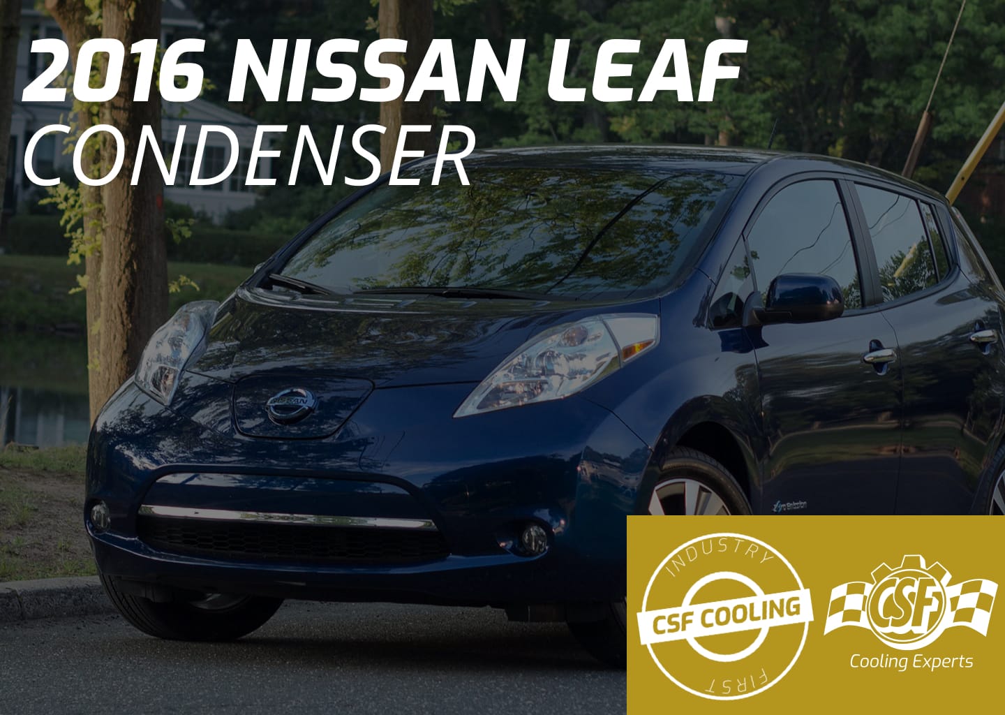 2016 Nissan Leaf Condenser