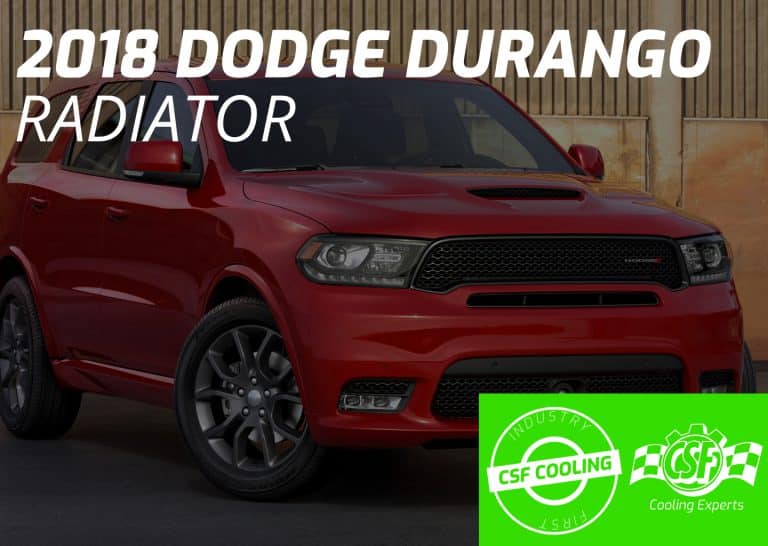 2018 Dodge Durango Radiator