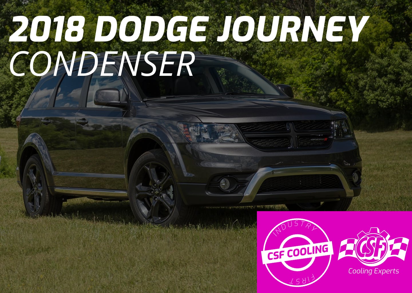 2018 Dodge Journey Condenser