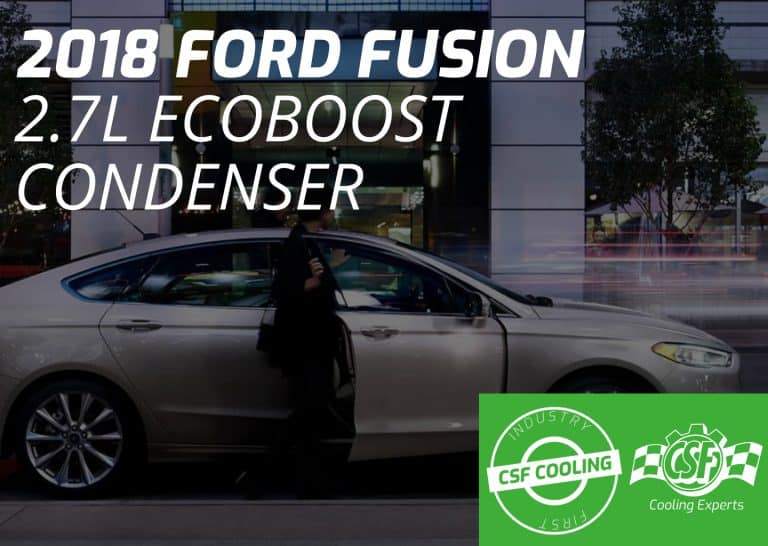 2018 Ford Fusion 2.7L EcoBoost Condenser