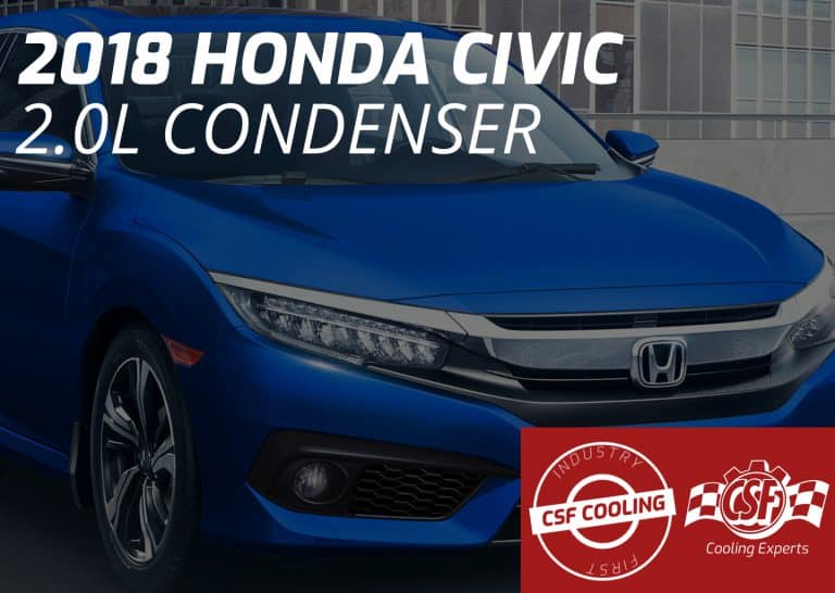 2018 Honda Civic 2.0L Condenser