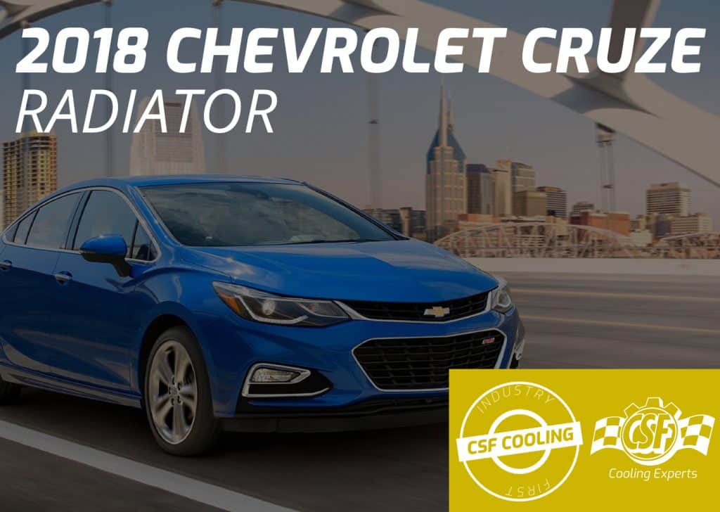 2018 Chevrolet Cruze Radiator by CSF, the Cooling Experts