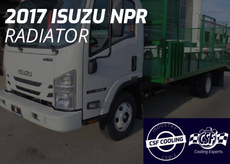 2017 Isuzu NPR Radiator