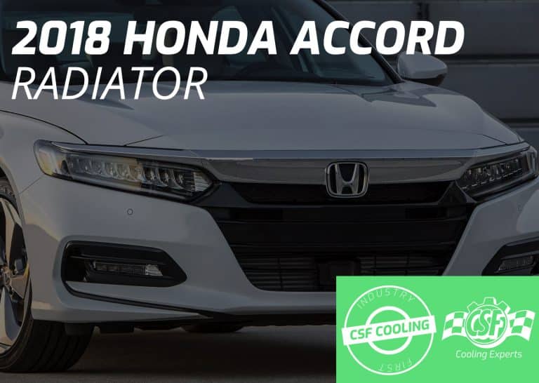 2018 Honda Accord Radiator