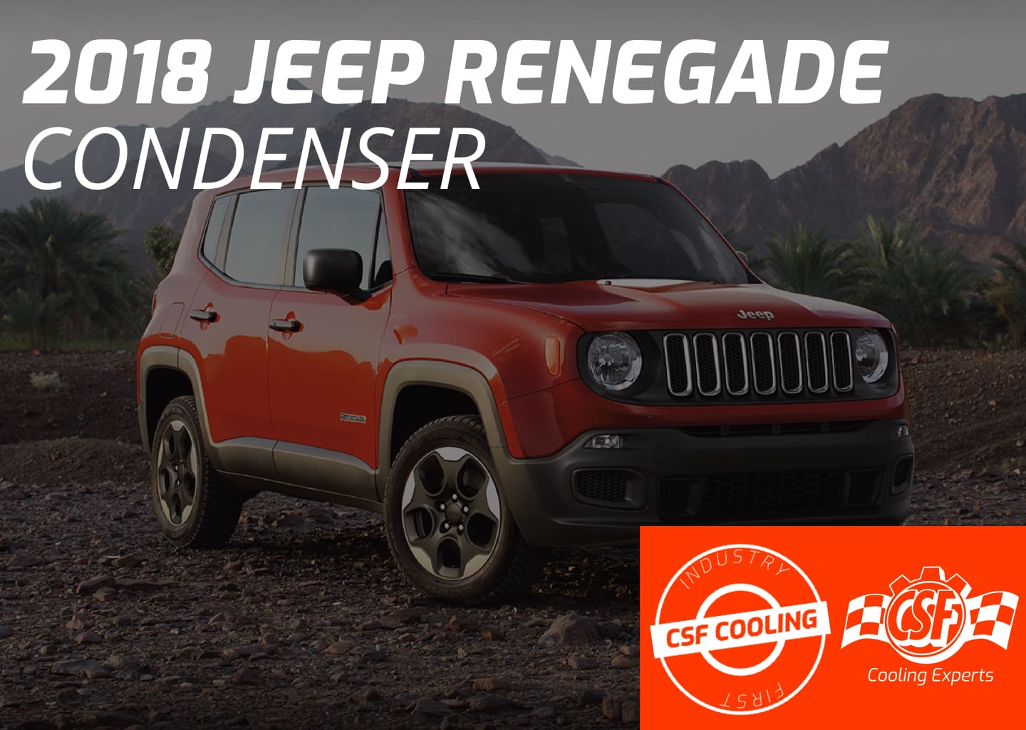 2018 Jeep Renegade Condenser