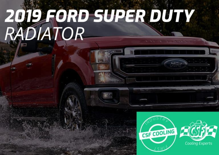 2019 Ford Super Duty Secondary Radiator
