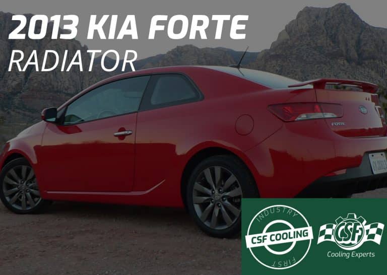 2013 Kia Forte Radiator