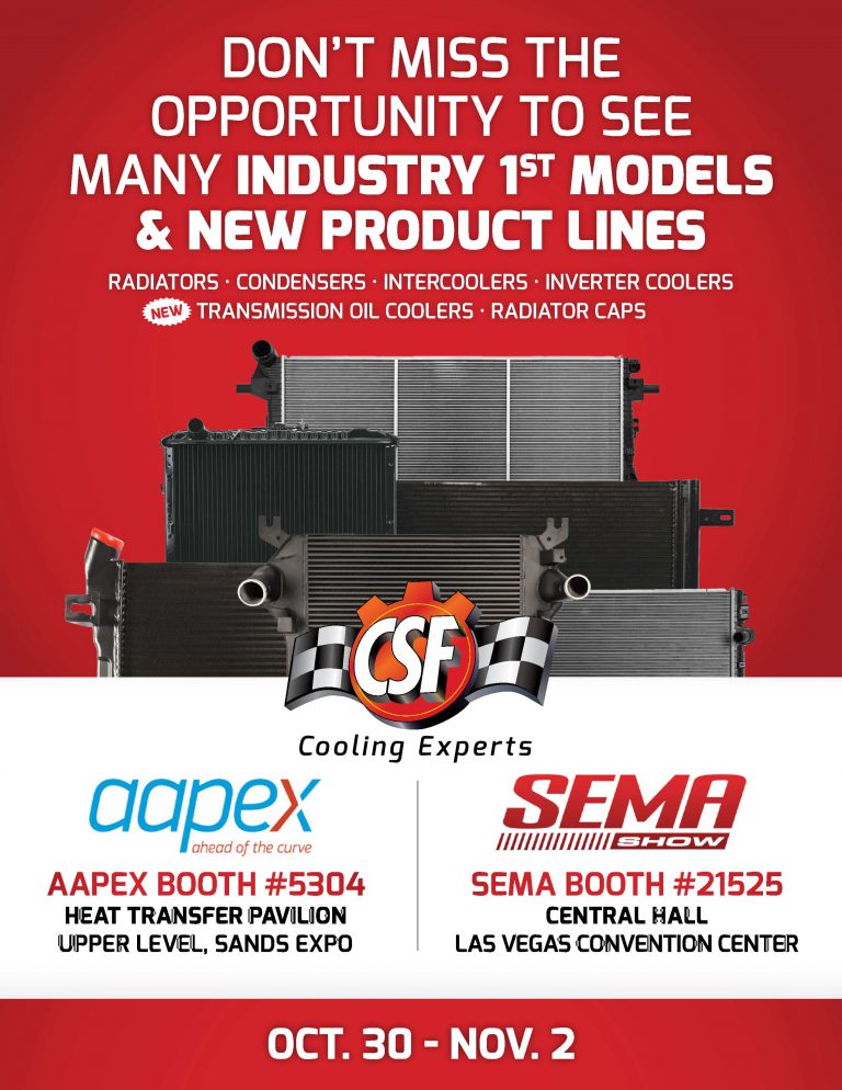 Join CSF at AAPEX 2018