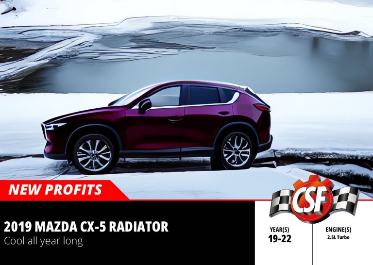 2019 Mazda CX-5 Radiator