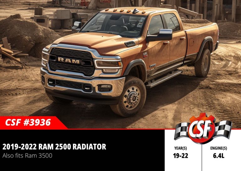 2022 Ram 2500 Radiator