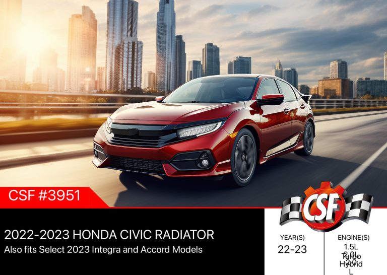 2023 Honda Civic Radiator