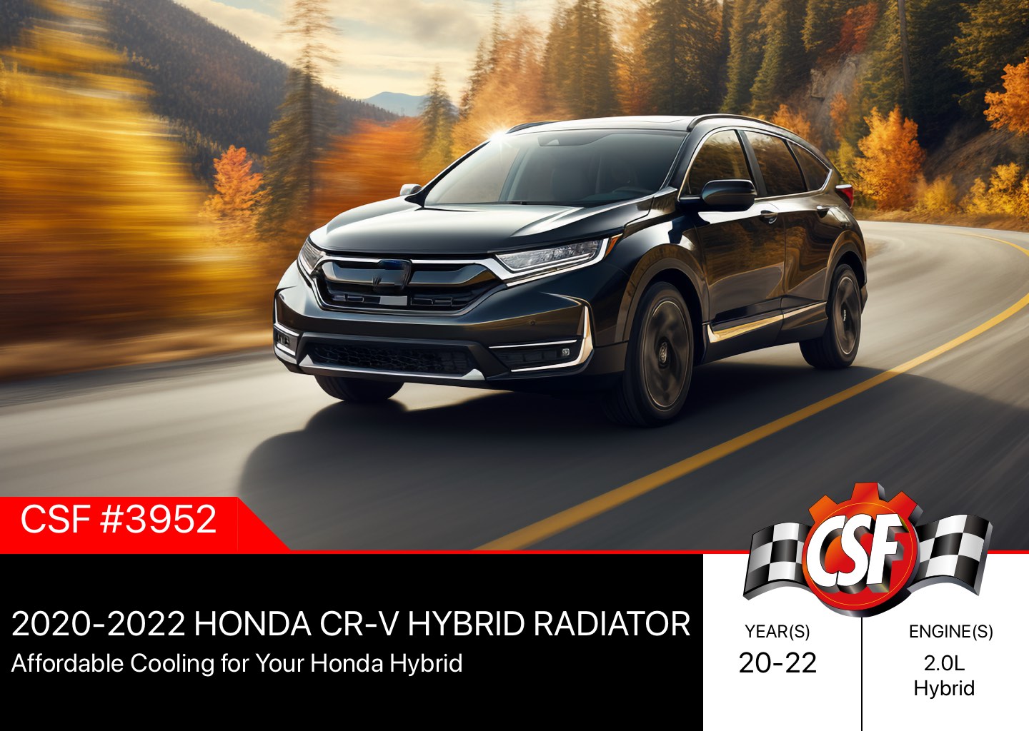 2023 Honda CR-V Hybrid Radiator