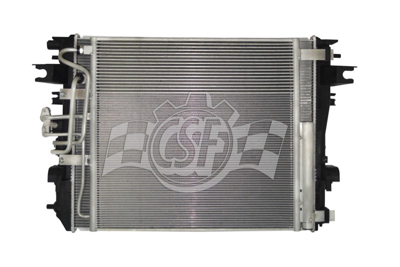 Nakkaa Radiator & Condenser Cooling Assembly For 2019-2023 Chevrolet Malibu 1.5L Turbo – Direct Fit, Aluminum