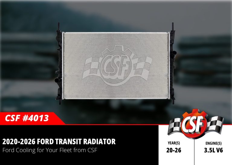 2026 Ford Transit Radiator