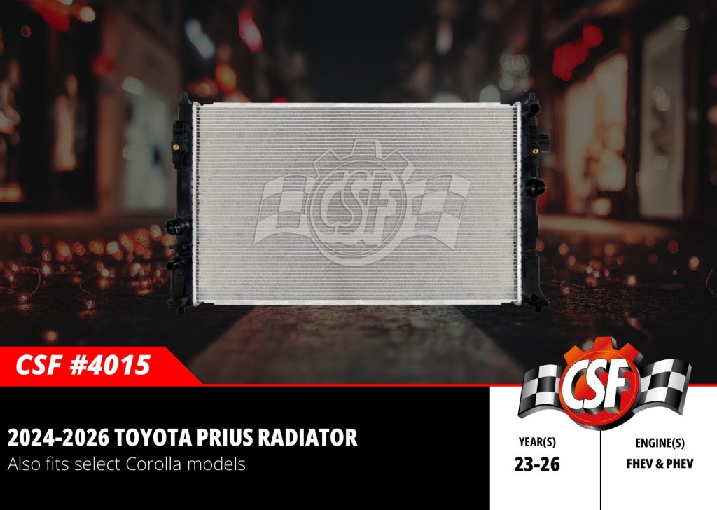 Toyota Hybrid Radiator for Prius, Corolla & Corolla Cross – CSF #4015 ...