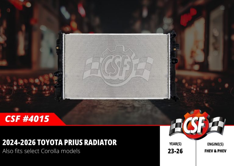 Toyota Hybrid Radiator for Prius, Corolla & Corolla Cross – CSF #4015